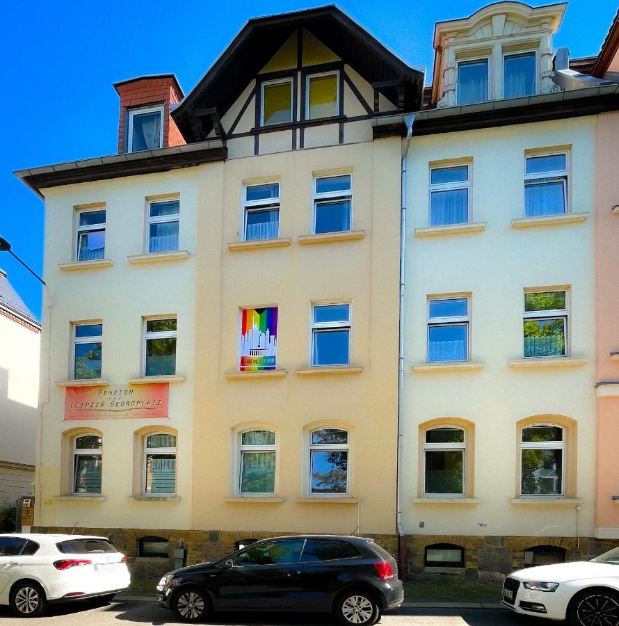 Pension Leipzig Georgplatz Exterior photo